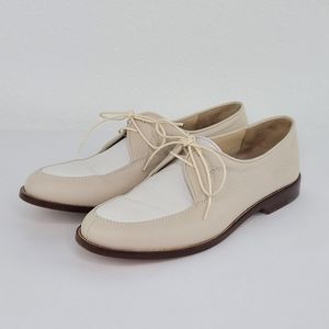 VTG Cole Haan Green Label Wmns Lthr Oxford Shoes